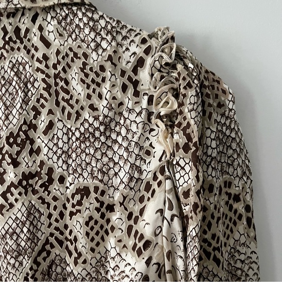 Avili MIB Ted Baker Short Leopard Print Dress Size 1 - Picture 7 of 12